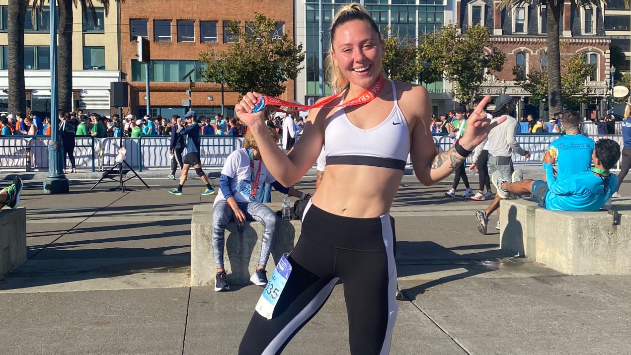 How Coach Colby Trained to Run Her First 10K