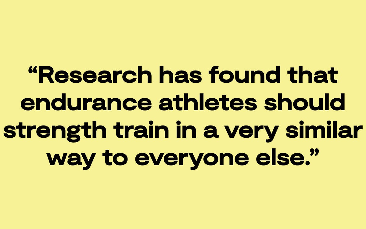 Strength Training for Runners quote