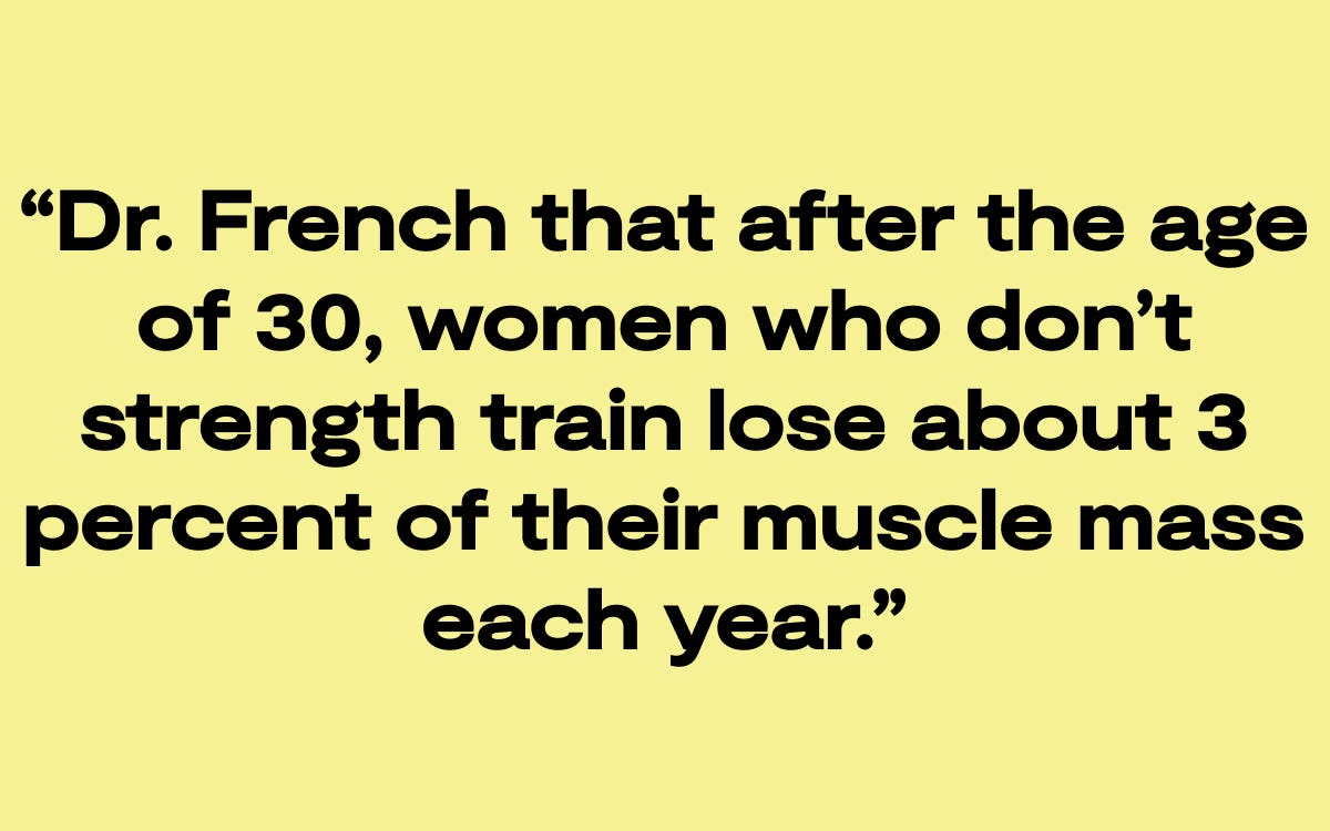 3 reasons women should strength train quote
