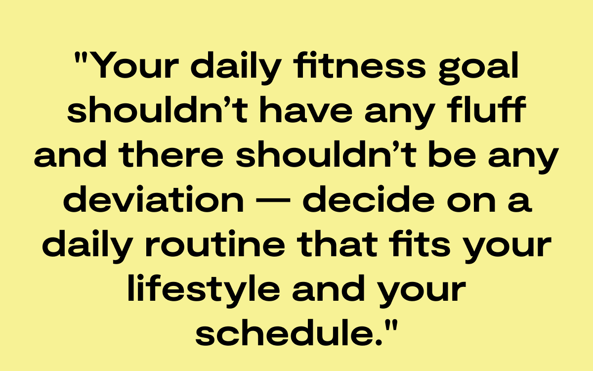 Make Fitness a Habit Quote